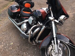 2005 Honda VTX 1800, оранжевый, 850000 рублей, вид 1