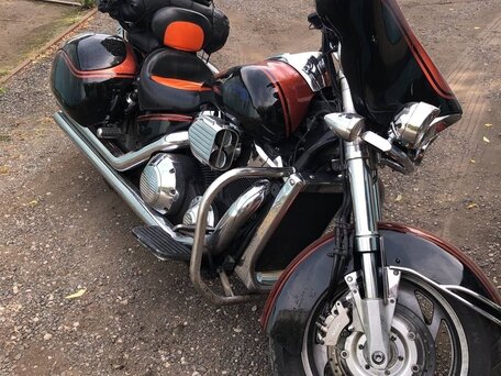 2005 Honda VTX 1800, оранжевый, 850000 рублей, вид 1