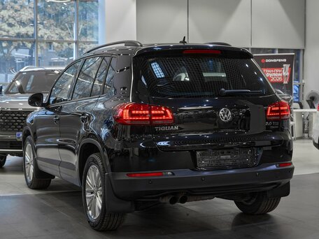 2014 Volkswagen Tiguan I Рестайлинг, чёрный, 1249000 рублей, вид 4