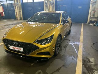 2020 Hyundai Sonata VIII (DN8), золотистый, 2450000 рублей, вид 1