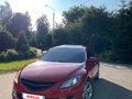 2007 Mazda 6 II (GH), красный, 625000 рублей