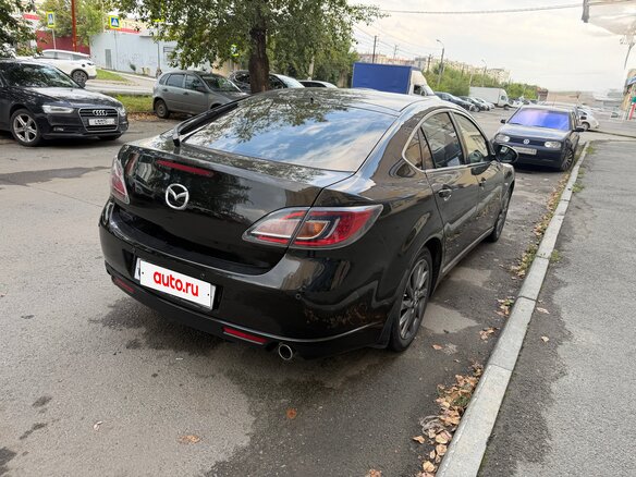 2008 Mazda 6 II (GH), чёрный, 1100000 рублей - вид 6