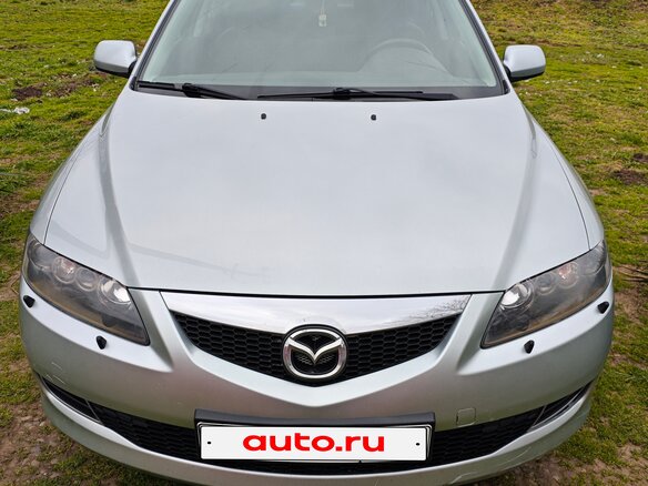 2007 Mazda 6 I (GG) Рестайлинг, серебристый, 730000 рублей