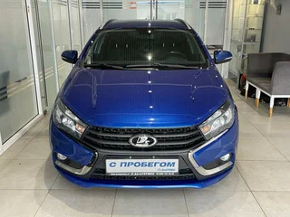 2021 Lada (ВАЗ) Vesta SW I, синий, 1039000 рублей, вид 2