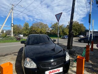 2017 Lada (ВАЗ) Priora I Рестайлинг, чёрный, 910000 рублей, вид 2