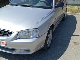 2006 Hyundai Accent ТагАЗ II, серый, 350000 рублей, вид 1