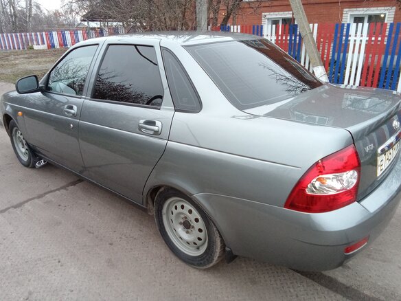 2011 Lada (ВАЗ) Priora I, серый, 560000 рублей - вид 5