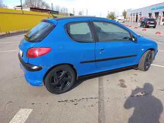 2003 Peugeot 206, синий, 149000 рублей, вид 4