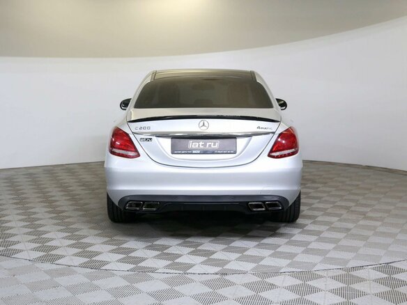 2016 Mercedes-Benz C-Класс 200 9G-TRONIC IV (W205), серебристый, 1899000 рублей - вид 5