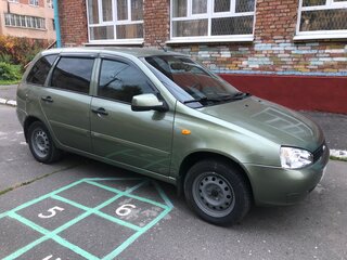 2012 Lada (ВАЗ) Kalina I, зелёный, 430000 рублей, вид 2
