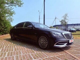 2017 Mercedes-Benz Maybach S-Класс 560 I (X222) Рестайлинг, чёрный, 4500000 рублей, вид 5