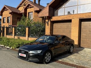 2012 Audi A6 IV (C7), чёрный, 1599000 рублей, вид 3