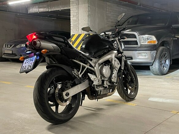 2007 Yamaha FZ6, чёрный, 465000 рублей - вид 7