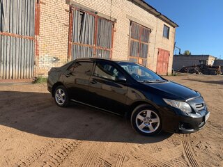 2008 Toyota Corolla X (E140, E150), чёрный, 707000 рублей, вид 4