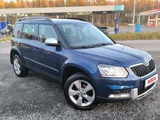 2017 Skoda Yeti I Рестайлинг, синий, 1370000 рублей, вид 1