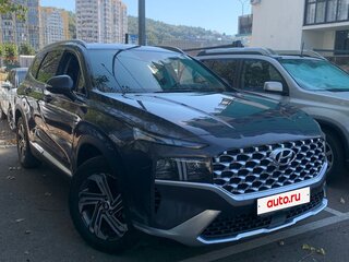 2021 Hyundai Santa Fe IV Рестайлинг, синий, 4850000 рублей, вид 2