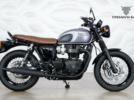 2023 Triumph Bonneville T120, серый, 1227000 рублей, вид 1