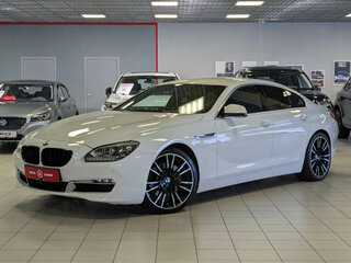 2012 BMW 6 серии Gran Coupe 640i III (F06/F13/F12), белый, 2275500 рублей, вид 4