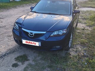 2008 Mazda 3 I (BK) Рестайлинг, синий, 660000 рублей, вид 1