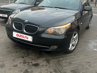 2007 BMW 5 серии 530xd V (E60/E61) Рестайлинг, зелёный, 1300000 рублей, вид 2
