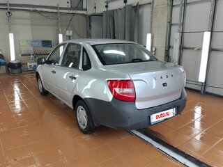 2012 Lada (ВАЗ) Granta I, серебристый, 330000 рублей, вид 4