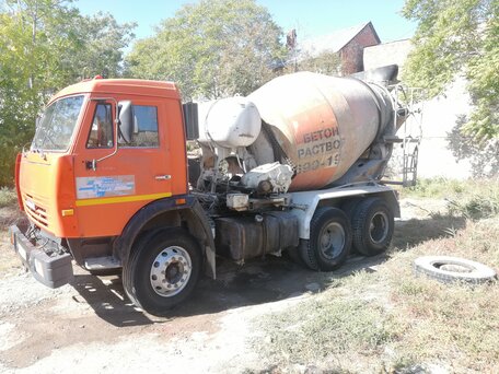 2007 КамАЗ Автобетоносмеситель, оранжевый, 830000 рублей, вид 4