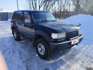 1996 Toyota Land Cruiser 80 Series Рестайлинг, чёрный, 1700000 рублей, вид 3