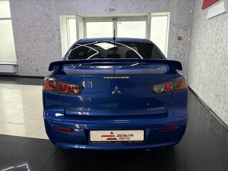 2010 Mitsubishi Lancer X, синий, 995000 рублей, вид 4