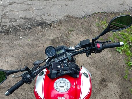 2010 Yamaha MT-03, красный, 380000 рублей, вид 5