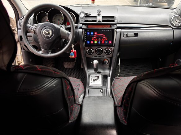 2007 Mazda 3 I (BK) Рестайлинг, серый, 650000 рублей - вид 16