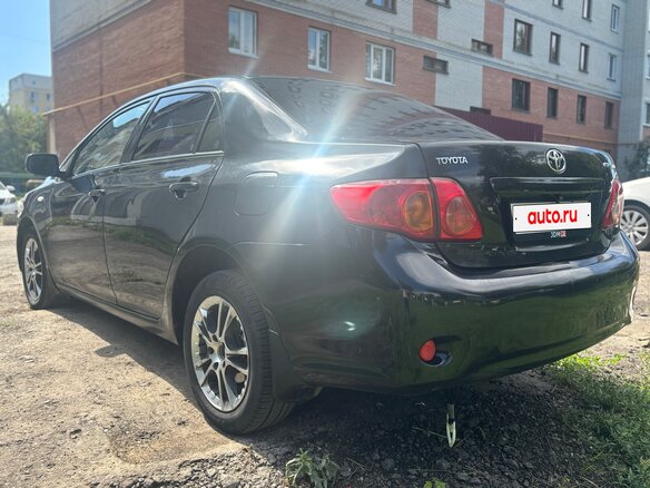 2007 Toyota Corolla X (E140, E150), чёрный, 770000 рублей - вид 6