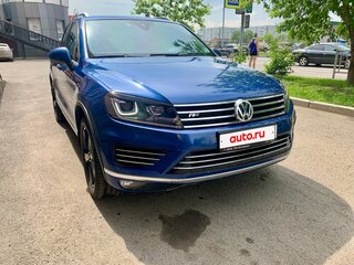 2015 Volkswagen Touareg II Рестайлинг, синий, 2650000 рублей, вид 1