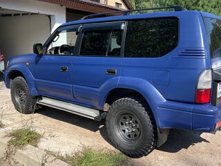 2001 Toyota Land Cruiser Prado 90 Series Рестайлинг, синий, 1350000 рублей, вид 4