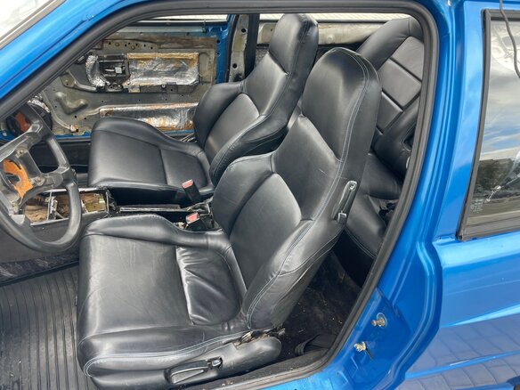 1985 Audi Coupe I (B2) Рестайлинг, синий, 890000 рублей - вид 8