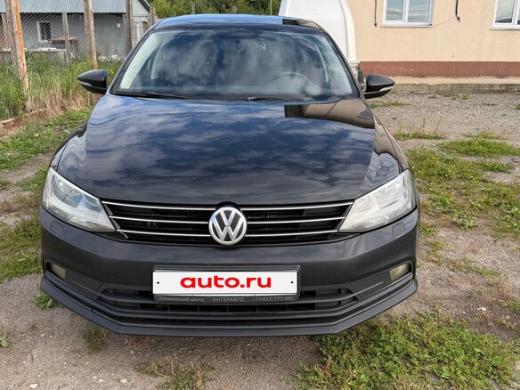 2015 Volkswagen Jetta VI Рестайлинг, чёрный