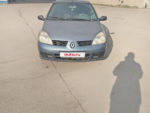 2008 Renault Symbol I Рестайлинг 2, серый, 260000 рублей