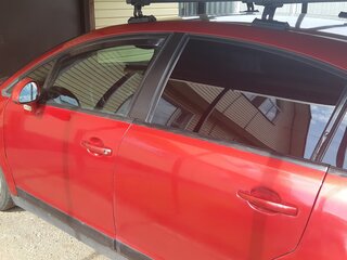 2008 Citroen C4 I Рестайлинг, красный, 370000 рублей, вид 4