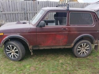 2011 Lada (ВАЗ) 2121 (4x4) I Рестайлинг, пурпурный, 205000 рублей, вид 4