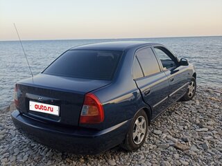 2007 Hyundai Accent ТагАЗ II, синий, 550000 рублей, вид 3