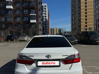 2016 Toyota Camry US Market VII (XV50) Рестайлинг, белый, 1800000 рублей, вид 5