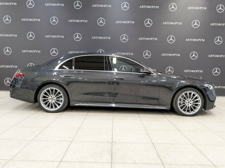 2022 Mercedes-Benz S-Класс 580 e Long VII (W223), серый, 7450000 рублей, вид 4
