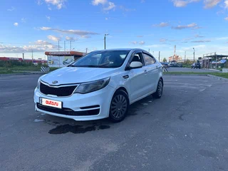 2016 Kia Rio III Рестайлинг, белый, 409000 рублей, вид 1