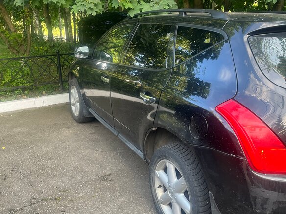 2006 Nissan Murano I (Z50), чёрный - вид 2