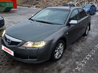 2007 Mazda 6 I (GG) Рестайлинг, серый, 300000 рублей, вид 1