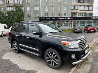 2012 Toyota Land Cruiser 200 Series Рестайлинг 1, чёрный, 4900000 рублей, вид 2