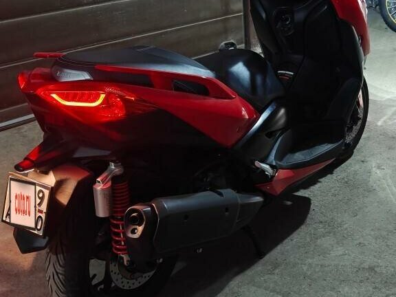 2018 Yamaha XMAX, красный, 460000 рублей - вид 12