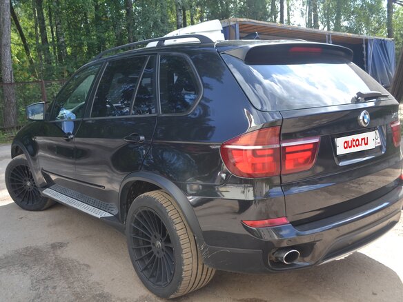 2012 BMW X5 35i II (E70) Рестайлинг, чёрный, 1800000 рублей - вид 3