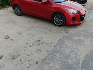 2012 Mazda 3 II (BL) Рестайлинг, красный, 1015000 рублей, вид 3