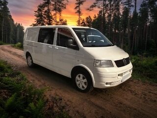 2008 Volkswagen Transporter Long T5, белый, 1150000 рублей, вид 2