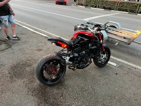 2015 MV Agusta Dragster 800, чёрный, 1000000 рублей, вид 4